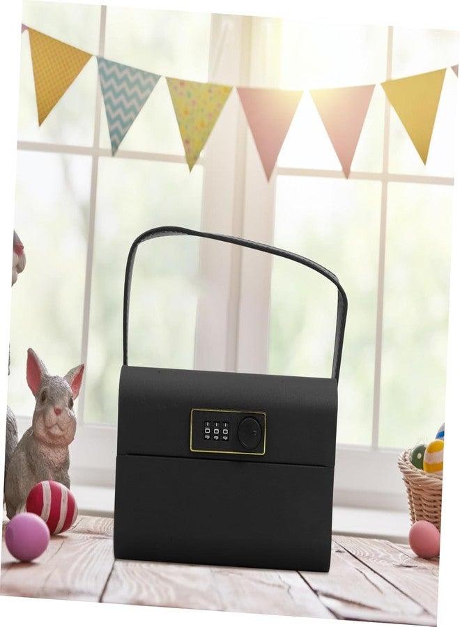 Crobat حصالة كروبات للأطفال من عمر 5 إلى 12 سنة، حصالة محمولة وآمنة للأطفال مزودة برمز سري، صندوق نقود صغير بقفل برقم سري، صندوق نقود معدني لحفظ النقود - Image 4